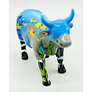 Elusive Sea Cow CowParade 7342 Ceramic Westland Figurine 2005 6 inch Farmhouse